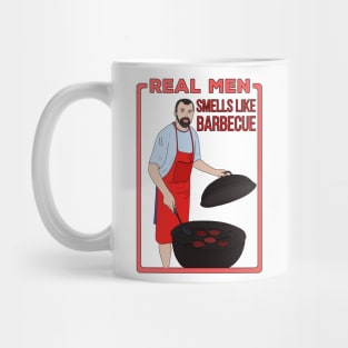 Real Men Smells Like Barbecue Mug